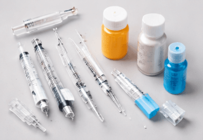 Medical device plastic components and healthcare products